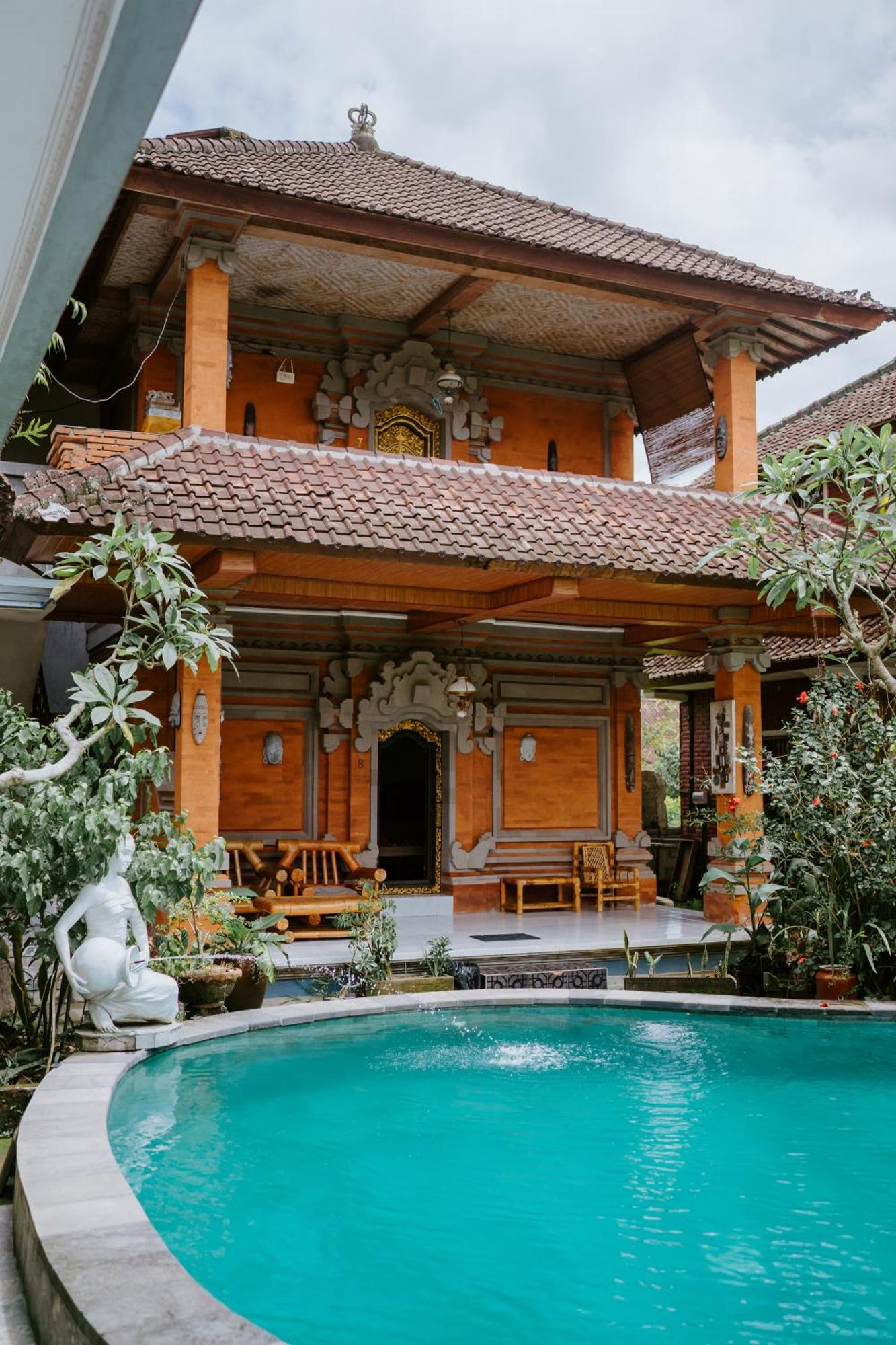 Warsi Bungalow Ubud Exteriör bild
